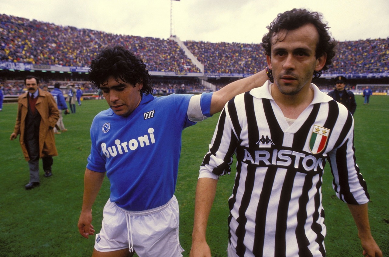 platini-francia-juventus-maradona-napoli-argentina