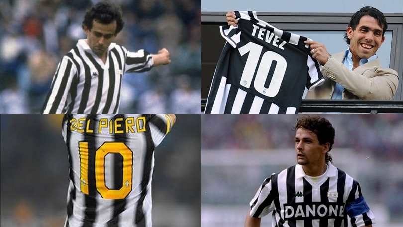 numeri-10-juventus-tevez-baggio-delpiero-dybala-pogba