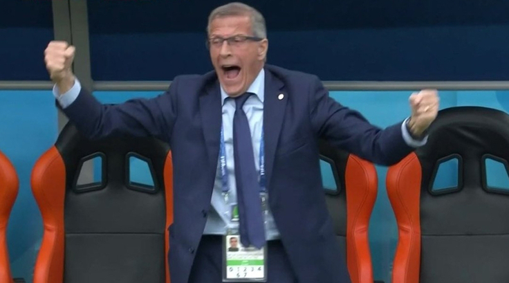 tabarez, gol, esultanza, mondiali, russia, 2018