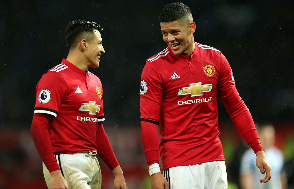 alexis sanchez man utd marco rojo