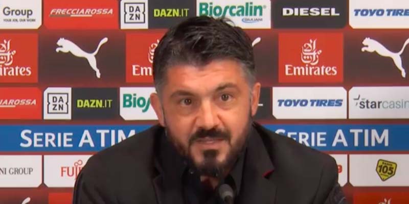 gattuso post milan torino