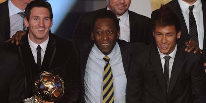 pelè messi neymar