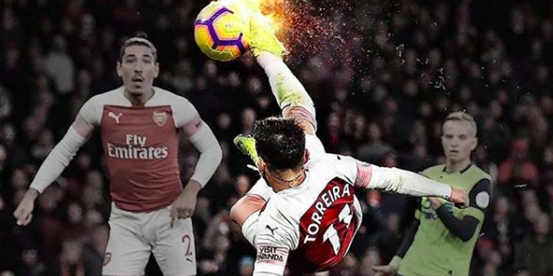 torreira arsenal rovesciata gol