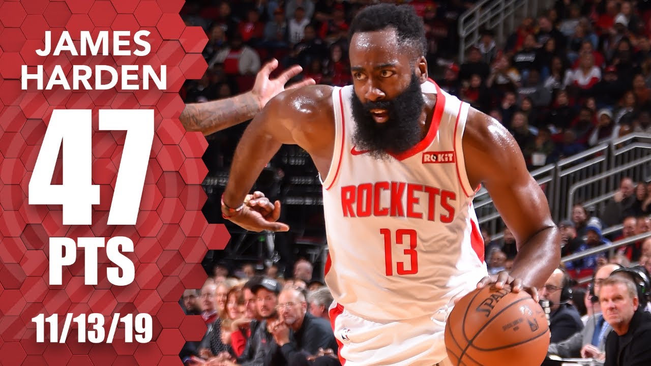 NBA harden 47 punti