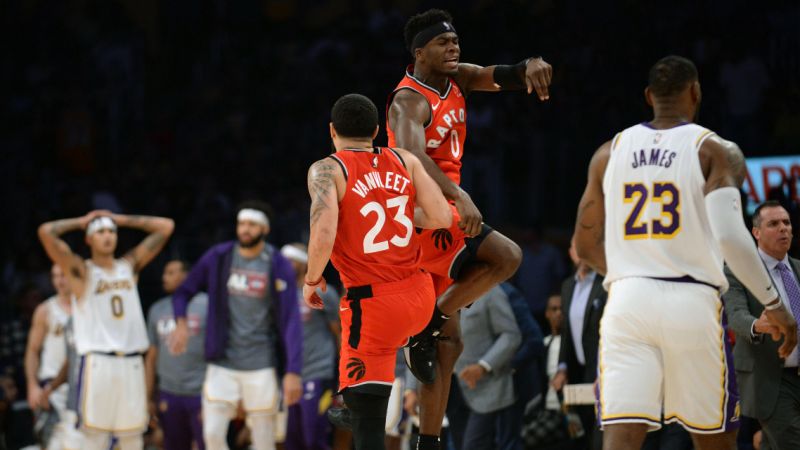 lakers toronto nba