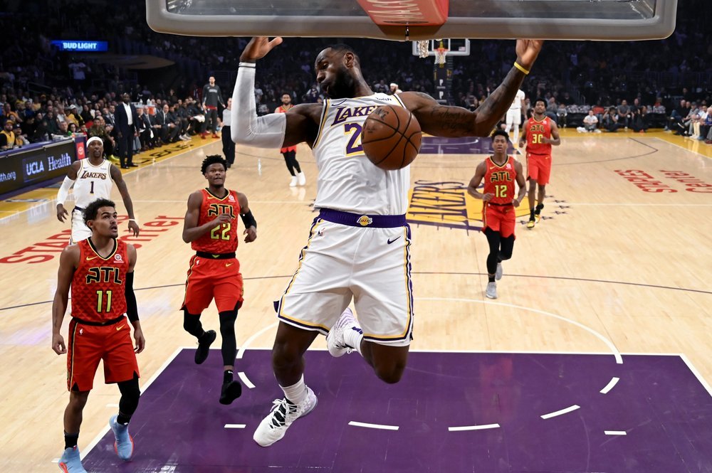 lebron james nba lakers