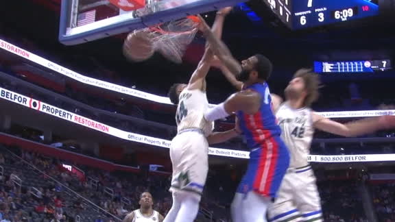 andre drummond antetokounmpo migliori giocate nba