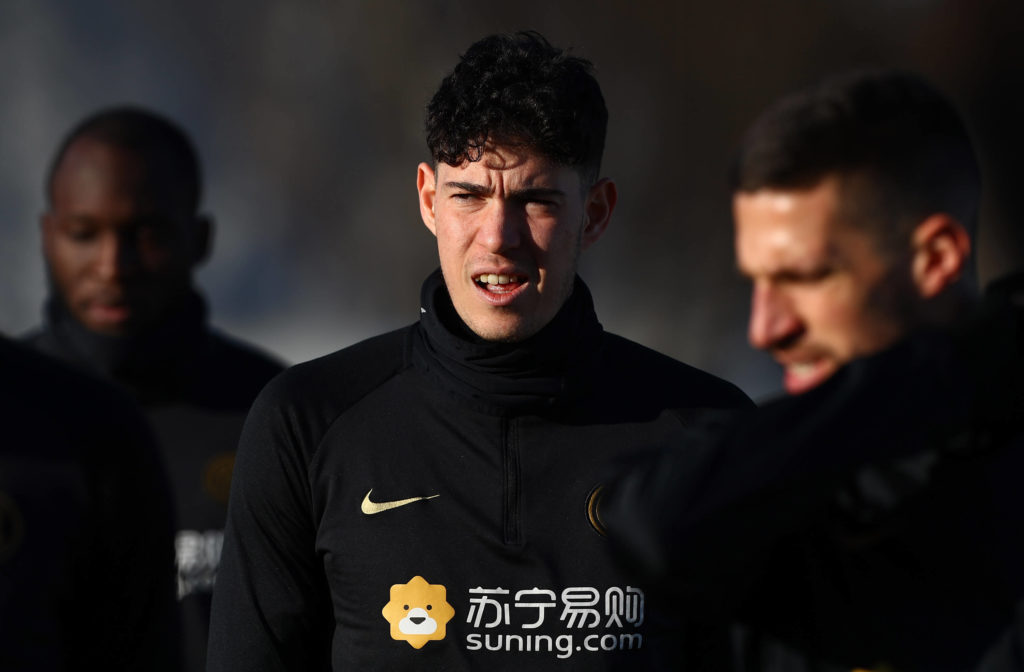 Alessandro Bastoni difensore dell'Inter