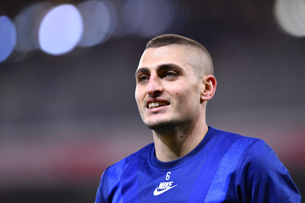 Marco Verratti con la maglia del PSG