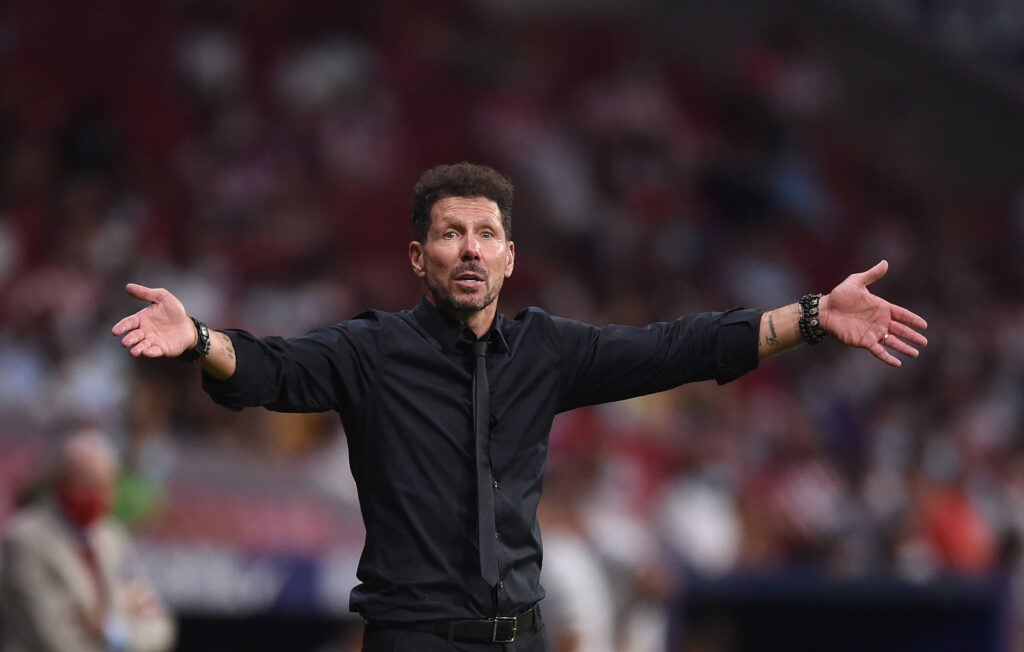 Simeone allenatore