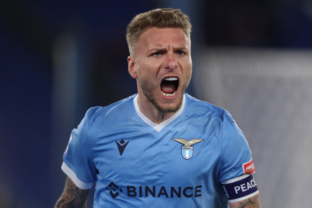 Ciro Immobile urla dopo gol