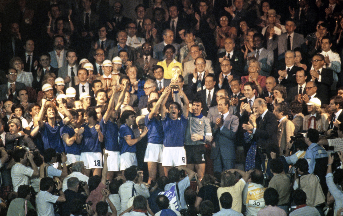 Italia celebra vittoria dei mondiali del 1982