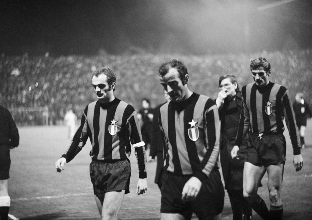 Sandro Mazzola, Mario Corso e Giacinto Facchetti