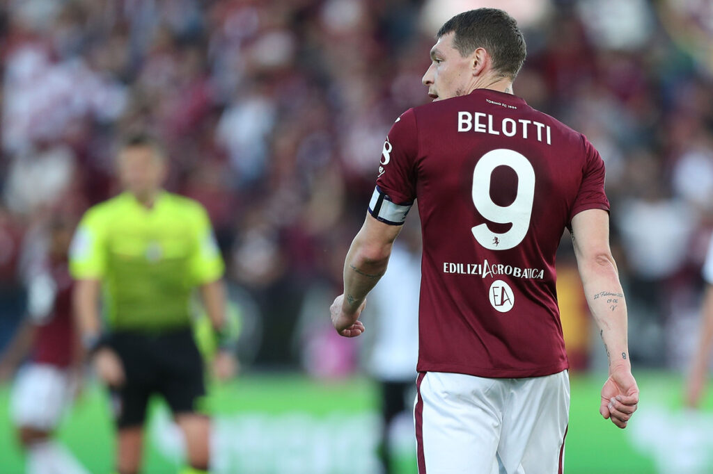 Andrea Belotti con la maglia del Torino