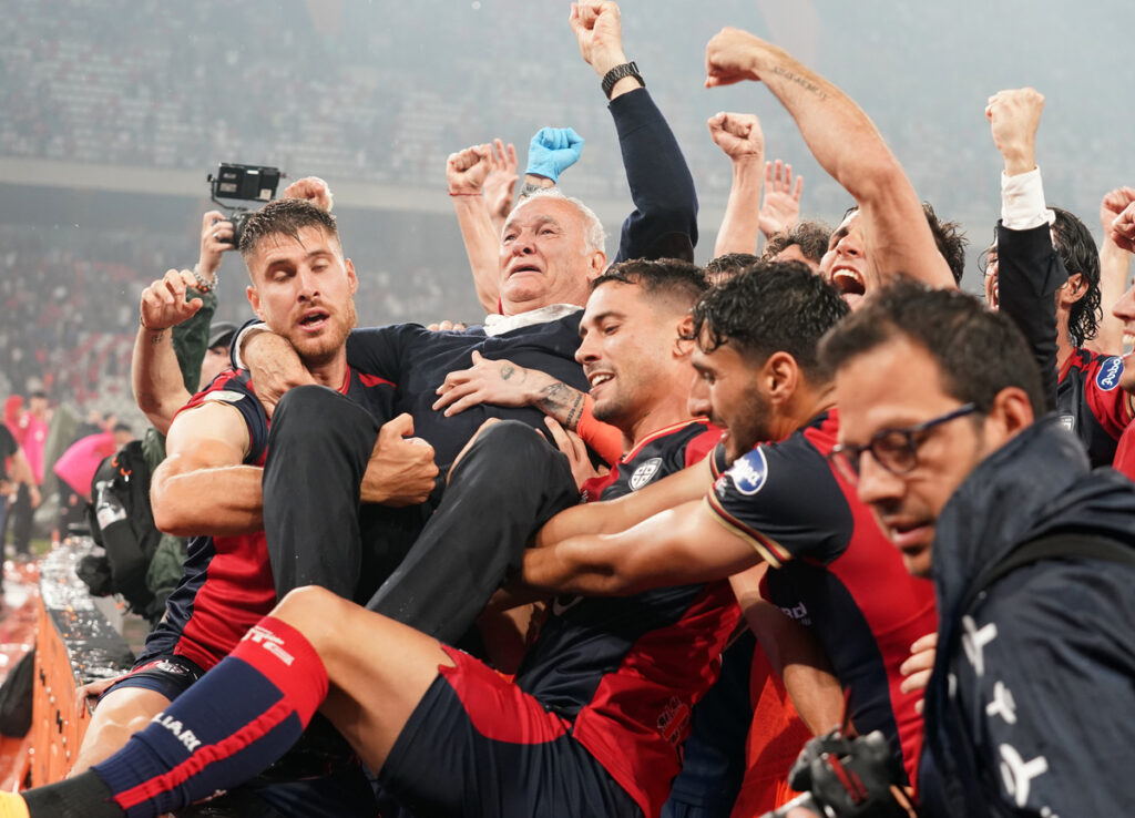 Claudio Ranieri riporta il Cagliari in Serie A nel 2023