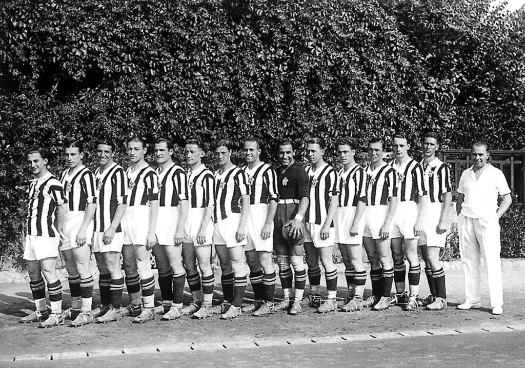 La squadra della Juve nella stagione 1931-32