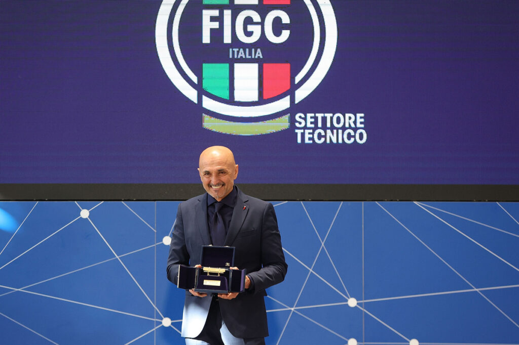 Luciano Spalletti vince la Panchina D'Oro nel 2024