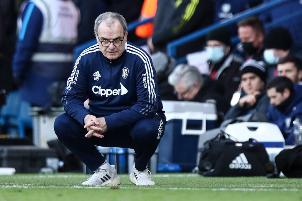 Marcelo Bielsa a bordo campo