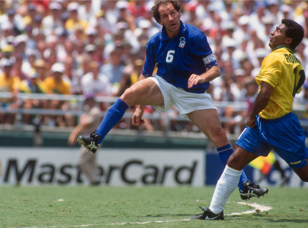 franco baresi in nazionale nel 1994