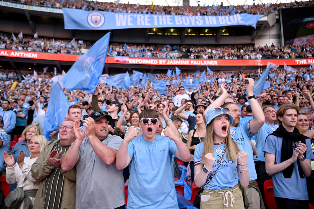 tifosi del Manchester City