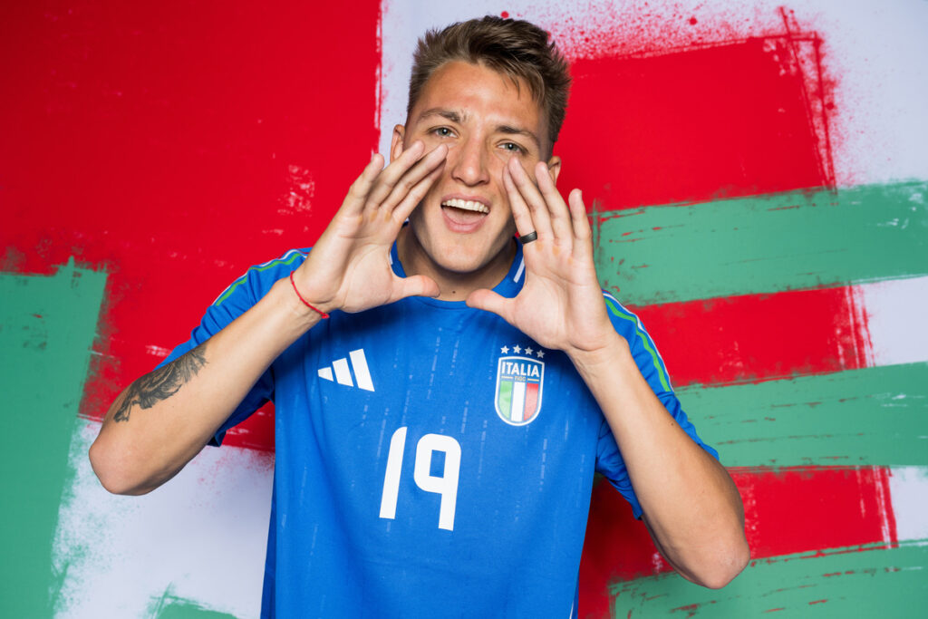 Mateo Retegui con la maglia della Nazionale