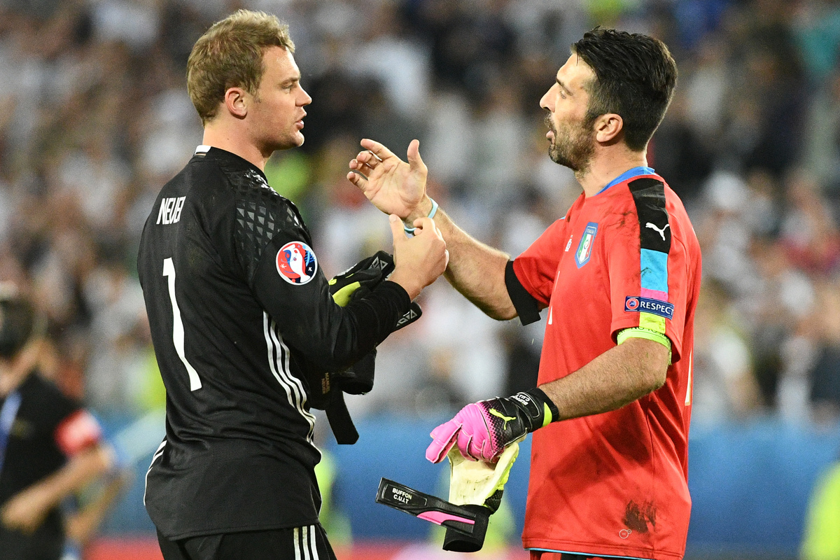 Gianluigi Buffon vs Manuel Neuer