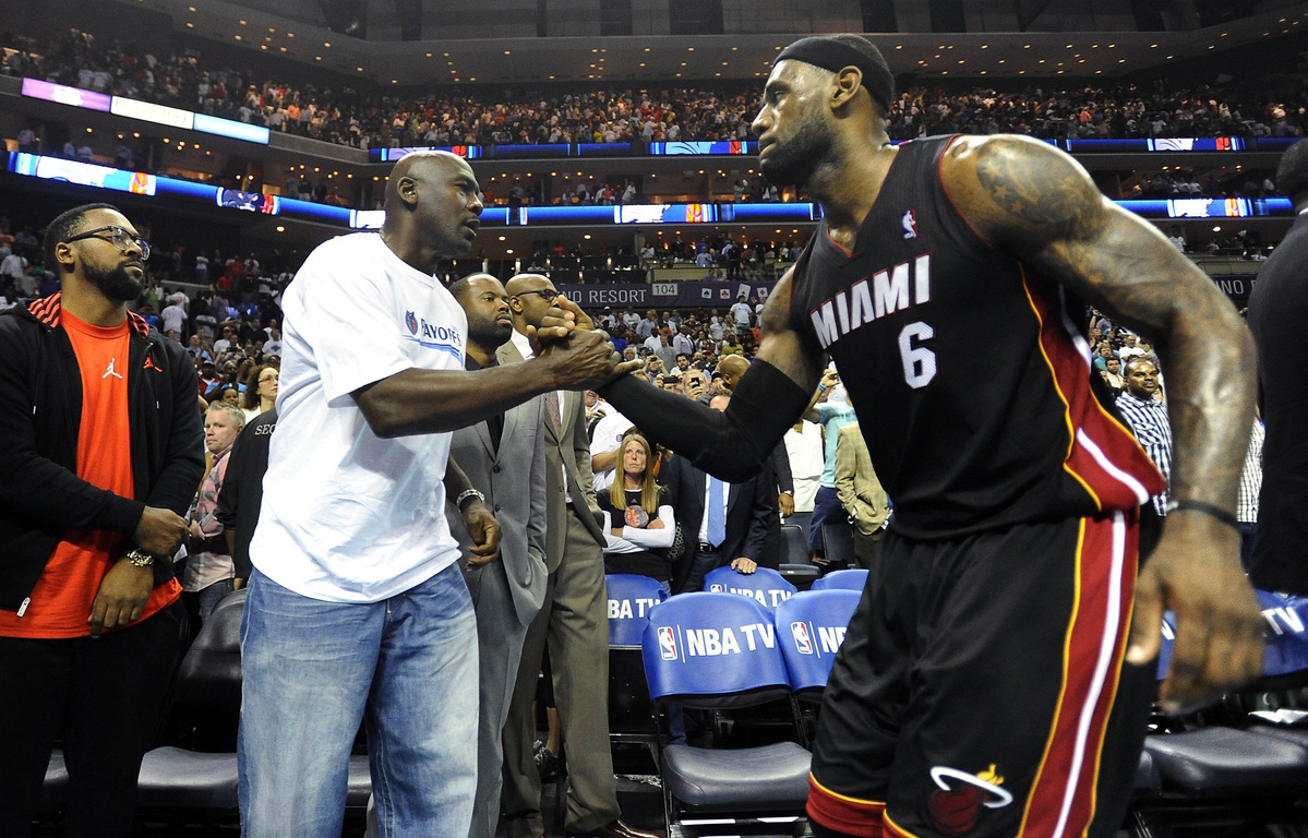 Michael Jordan e LeBron James