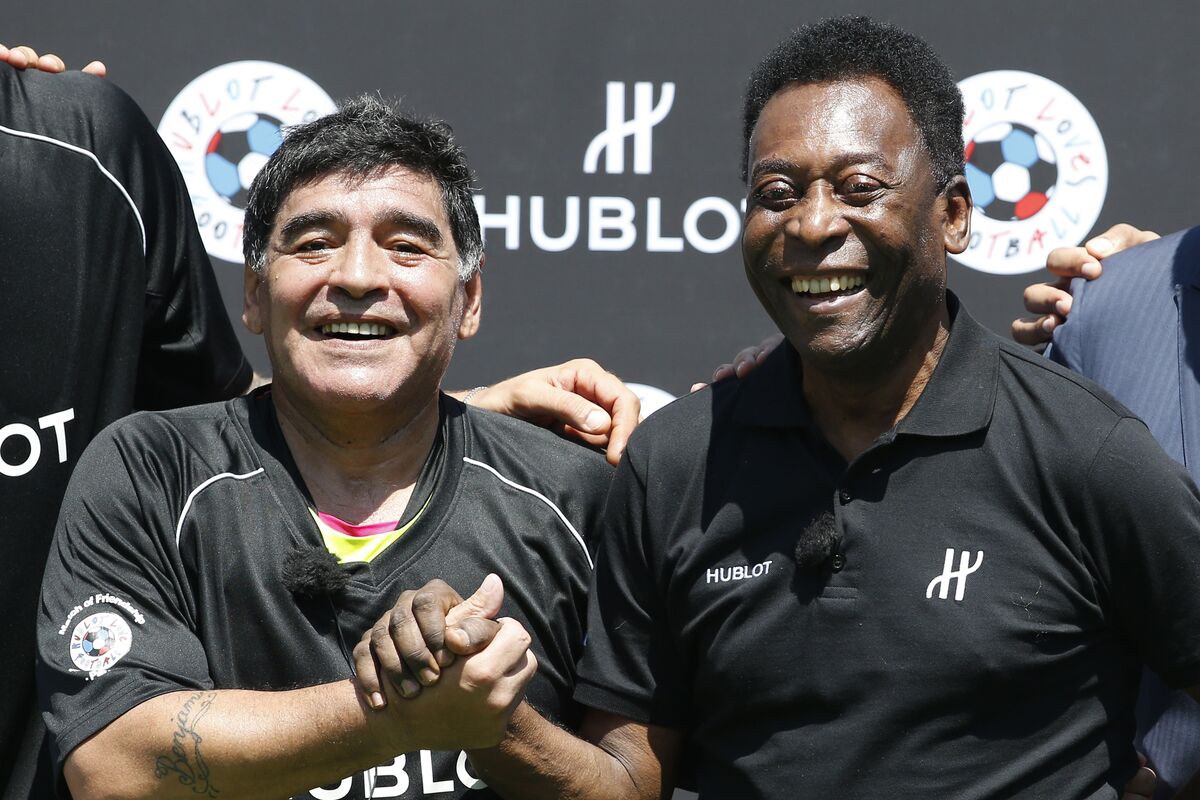 Maradona e Pelè